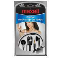 Maxell Kit 6x P-NS Neck Strap Digital Ear Buds
